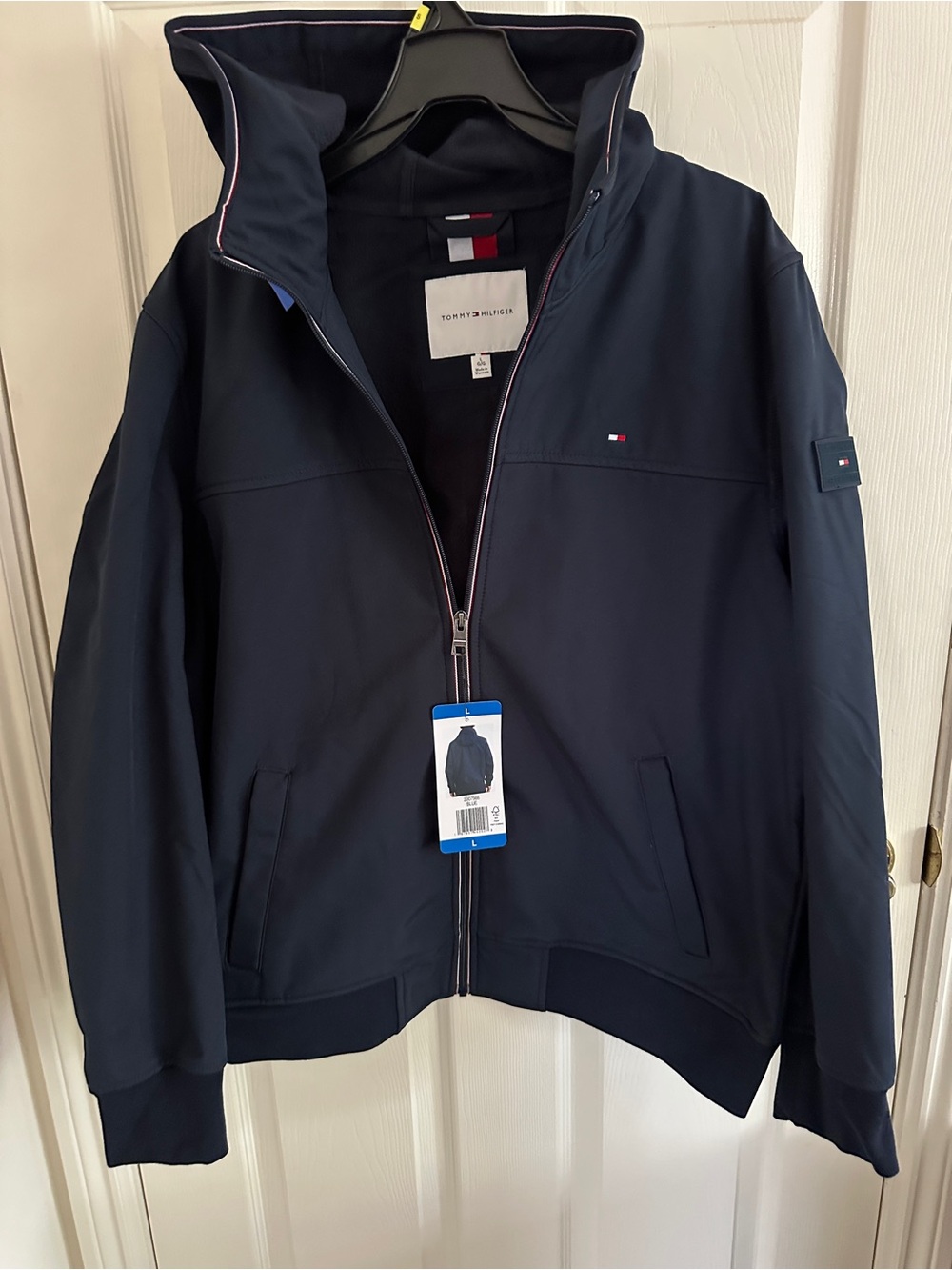 Tommy Hilfiger Men's Navy Lightweight Zip Jacket